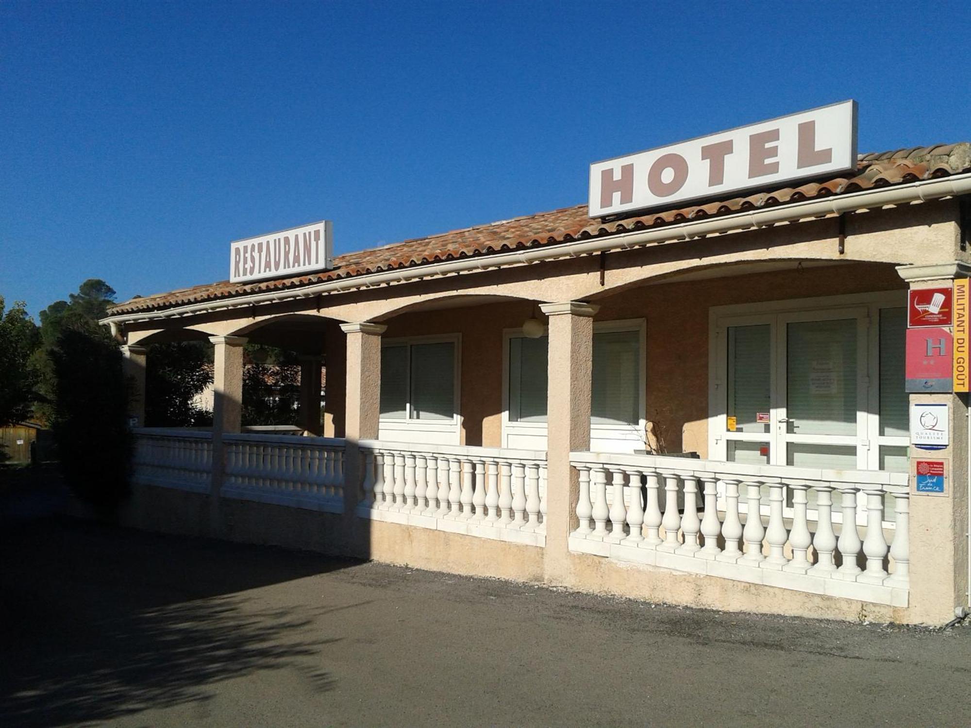Le Grand Jardin Hotell Aujargues Eksteriør bilde